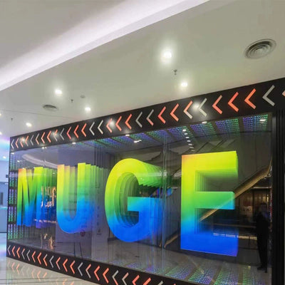 Abyss mirror Melaleuca mirror custom neon light luminous characters creative light box bar Internet celebrity background advertising signs custom