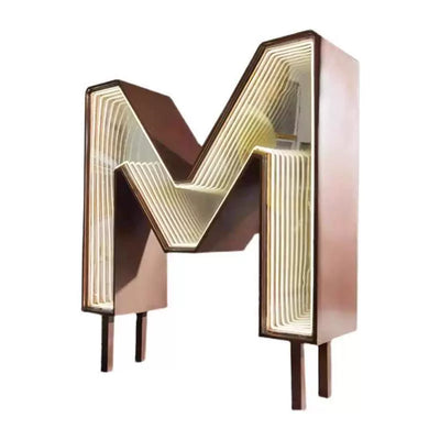 Neon Melaleuca door head light box decoration ins billboard modern minimalist luminous bar Internet celebrity abyss word