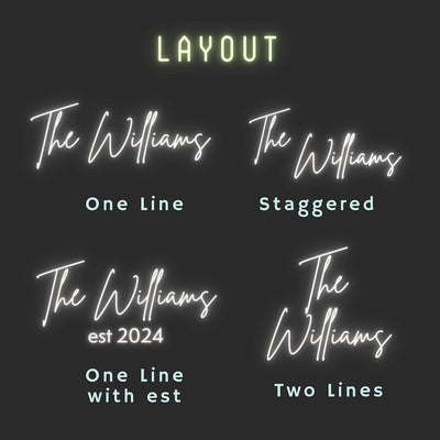 Wedding Neon Sign Custom/Neon Light for Home Decor/Neon Sign Wedding/Neon Name Sign for Wedding Decor/Led Sign/Wedding Decor