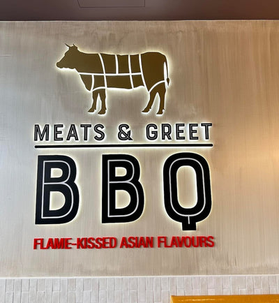 Custom Outdoor Sign, 3D Backlit Sign, Custom Business Logo, Metal Letters, Acrylic Logo Sign, Storefront Sign, Reception Signs, Clinic Sign